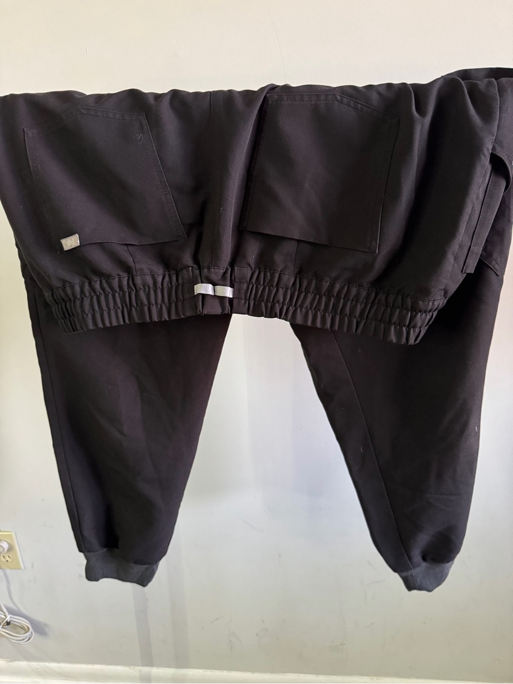 Figs Black Joggers